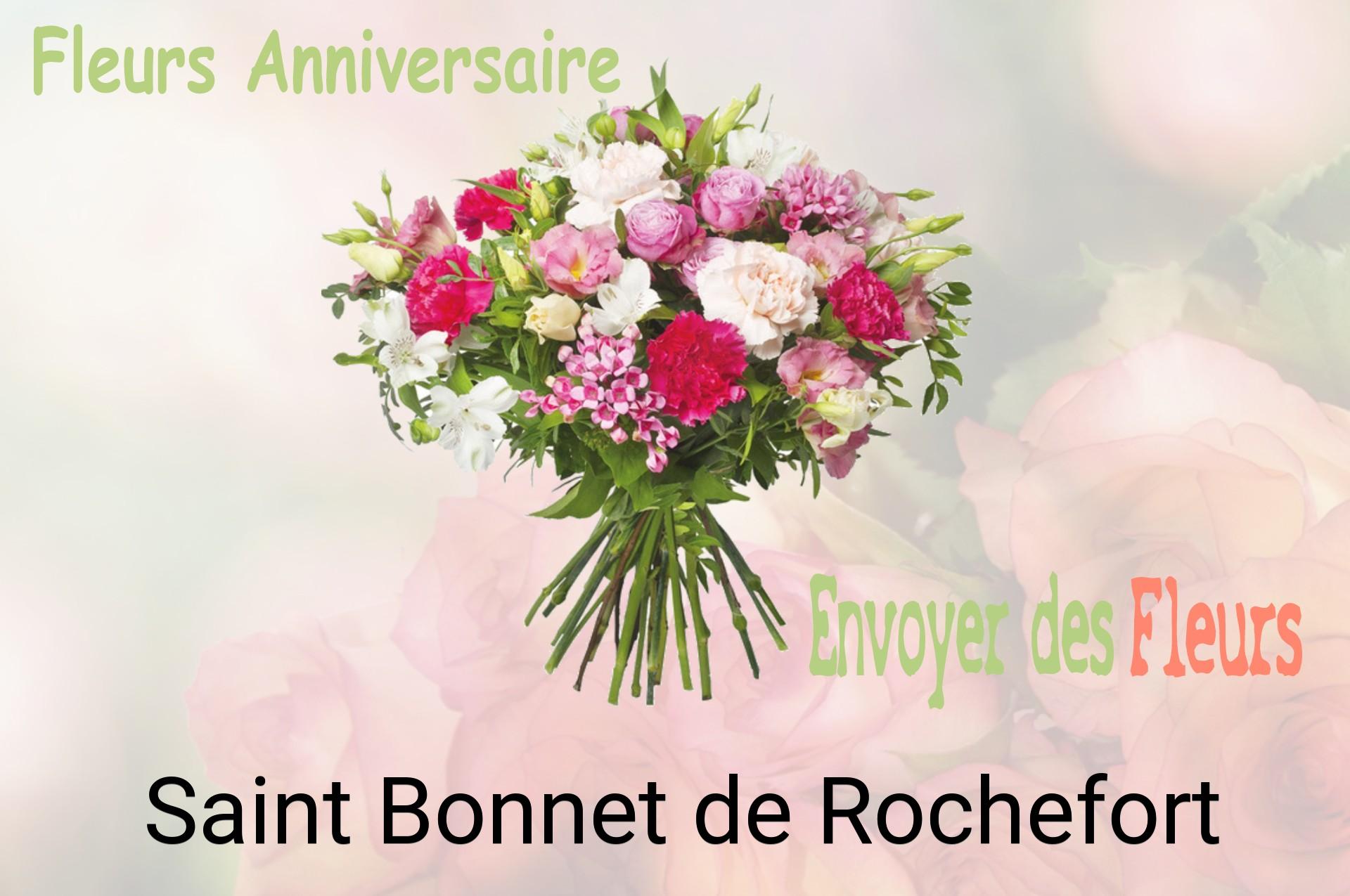 Bouquet de fleurs d’anniversaire livré à Saint-Bonnet-de-Rochefort